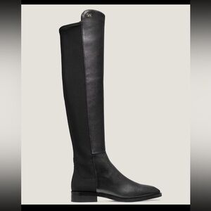 Stuart Weitzman Black Over the Knee Boots with Dust Bag